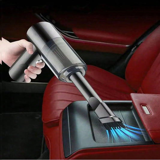 Portable USB Vacuum Cleaner – 2-in-1 Suction & Blow for Car & Home